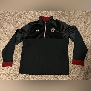 Boston College sweat jacket men’s large BC eagles under armour